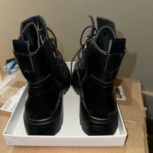 SHEIN Black combat boots